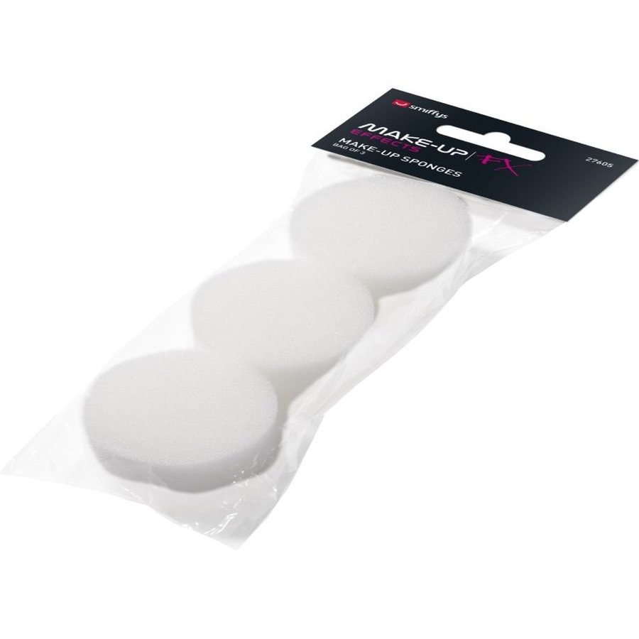 Smiffy's Sponges Set Pack of 3 One Size 27605