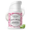 LilyAna Naturals Face and Neck Moisturizer for Women and Men - Moisturizer Face and Neck Cream for Dry Skin and Dark Spot Brightening - Rose and Pomegranate Extracts - 1.7oz view 1