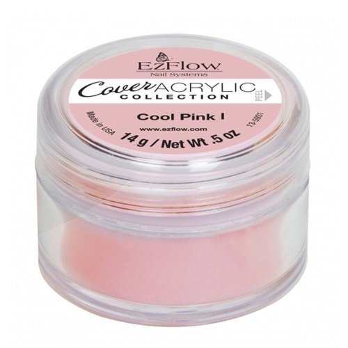 EzFlow Cover Acrylic Powder - Cool Pink I - 14g / 0.5oz
