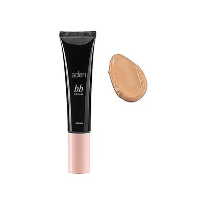 aden BB Cream VEGAN reducing the sign of fatigues FSP15 (02 Porcelain) Made in Italy