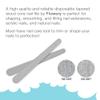 Flowery Disposable High-Speed Shiner, Dual-Grit 100/180 Nail Files, Individually Wrapped, Single-Use, 100 ct view 4