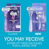 Gillette Venus Deluxe Smooth Swirl Women's Razor Handle + 2 Blade Refills view 2