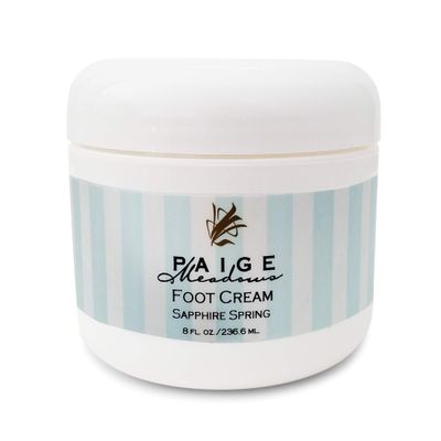 Paige Meadows 8 oz Sapphire Springs Foot Cream