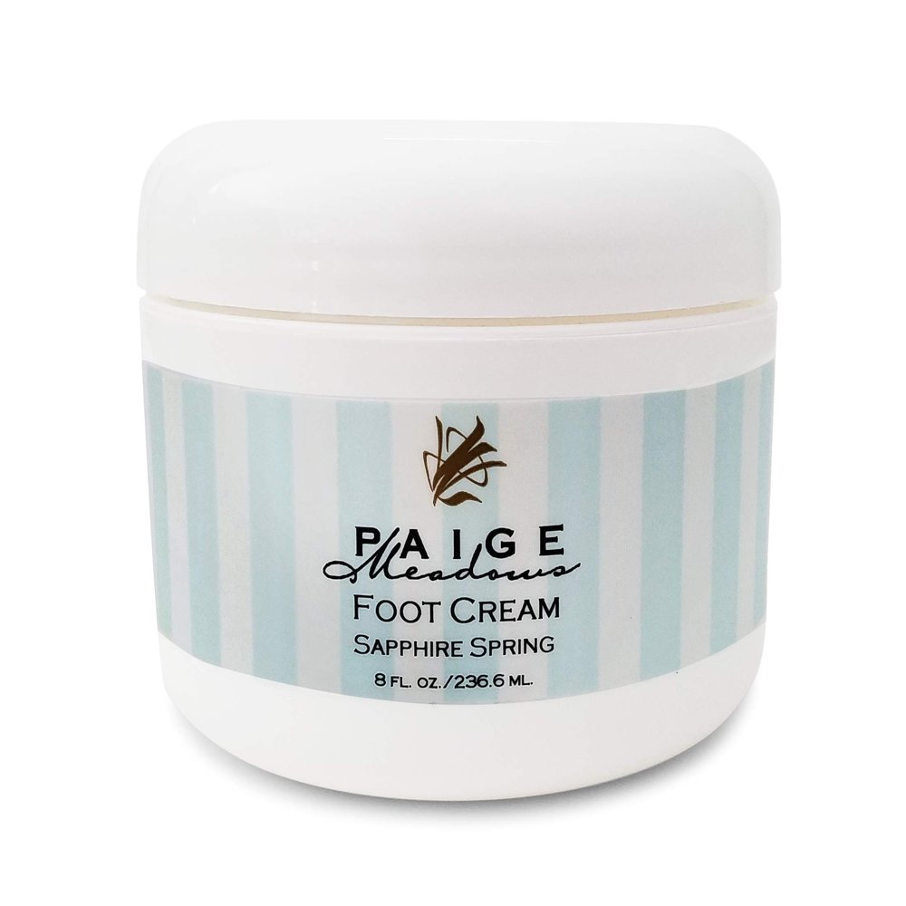 Paige Meadows 8 oz Sapphire Springs Foot Cream