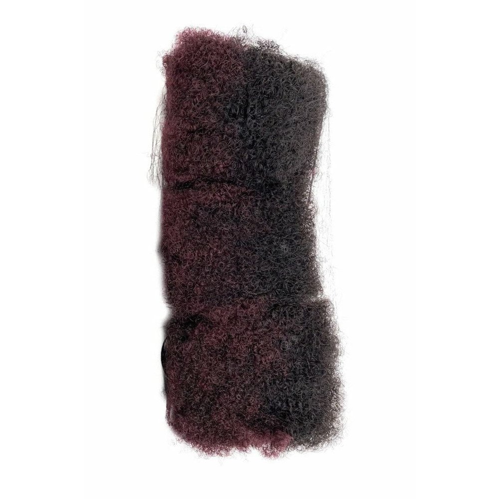 100% Human Hair Afro Twist 12" 16" Inch Length Braiding Extensions (BUY ONE, GET ONE FREE!) (12 INCH, T1B/99J)