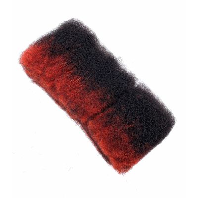 100% Human Hair Afro Twist 12" 16" Inch Length Braiding Extensions (BUY ONE, GET ONE FREE!) (16 INCH, T1B/RED)