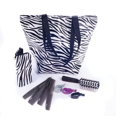 Cricket Centrix Roc-It Dog R 575 5.75 Serengeti Kit, 5.75 Haircutting Shears, Ultra Smooth Cutting Combs (4), Static Free Fast Flo Vent Brush, Soft Hair Bands, Shear Case and Tote, ($200 Value)