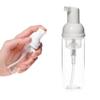 1 Clear Plastic Foamer Bottle Pump Travel Size White Mini Soap Dispenser 1.7 Oz view 1