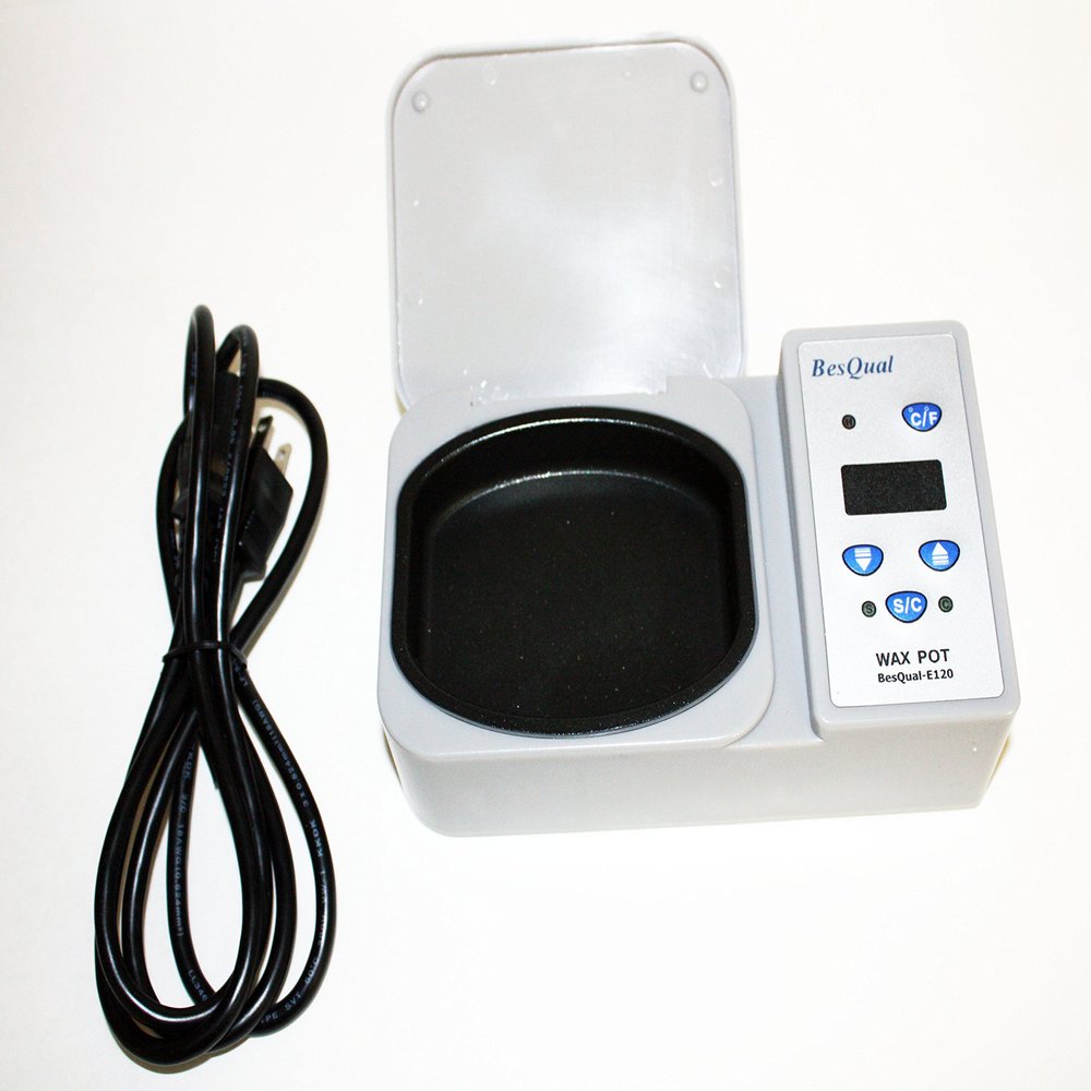 Besqual 795 Digital Single Pot Wax Heater E120 Gray in Color 1/pk
