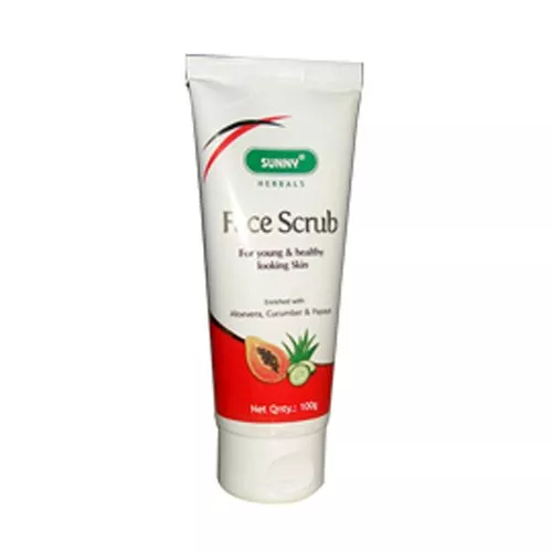 2 Lot X Bakson's Homeopathy - Face Scrub Aloevera With Cucumber & Papaya For Young and Healthy Looking Skin "FAST DELIVERY GAURANTEED"
