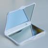 Lissom Design Compact Mirror - Handheld Magnifying Cosmetic Mirror, 3.5 x 2.63-Inch, Zebra view 2