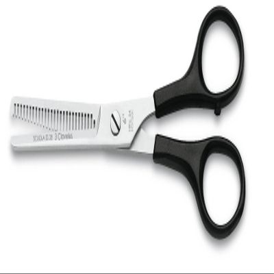 3 Claveles Relax Hairdressing Scissors Sculpting Black 6"
