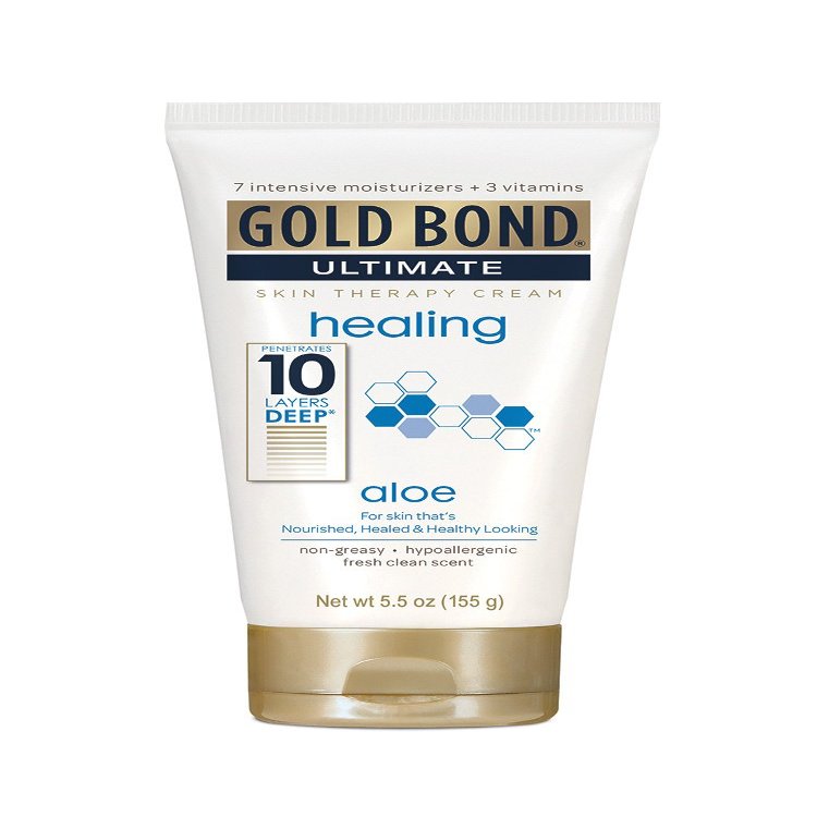 Gold Bond Ultimate Skin Therapy Cream, Healing, Aloe, 5.5 Ounce (Pack of 6)