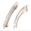 55mm Silver-Finished Barrette Sold per Pack of 10 view 1