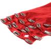 Hair Extensions Clip in Remy Brazilian Human Hair (20''8pcs, Red) view 1