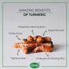 Turmeric Soap - All Natural Hand Crafted Plant based (pack of 4) 2.64oz Bar view 2