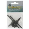 The Beadsmith EZ Rivet Piercing & Flaring Kit - Includes 3/32" T-bar Screws and Flat & Domed Bases for Piercing & Flaring - Domed Base for Use with Rings  Flat Base for Sheet Metal Up to 18 Gauge view 1