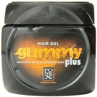 Fonex Gummy Hair Gel, Plus- Maximum Hold & Extreme Look 23.5oz