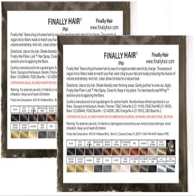 Dark Brown Keratin Hair Building Fibers Refill Hair Loss Concealer Fiber 2pak of 25g = 50g 50 G Grams Gr 50gr (use Dark Chocolate Brown for darker)