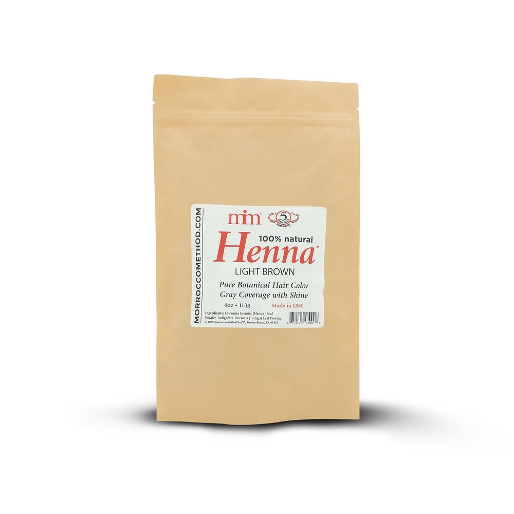 Morrocco Method Henna Hair Dye - Light Brown