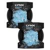 Lynx Manwasher, Shower Sponge, Loofahs Bath Shower Scrub Exfoliating Body Brush Pouf Scrubber Sponge Ball Mesh Bath Loofah 2 Pack Body Puff view 1