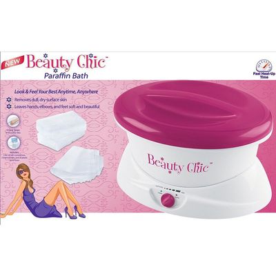 Beauty Chic Paraffin Bath - Pink/White