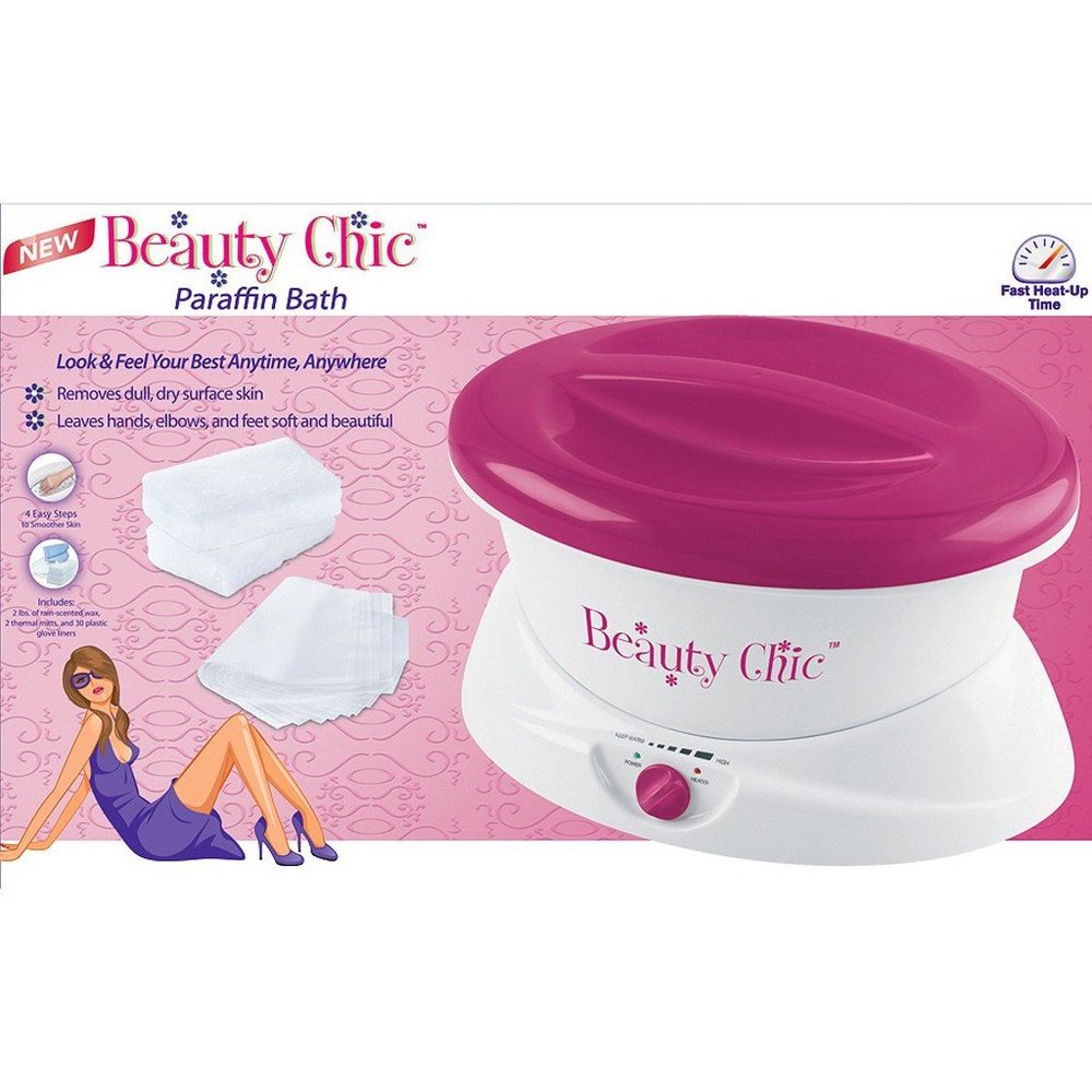 Beauty Chic Paraffin Bath - Pink/White
