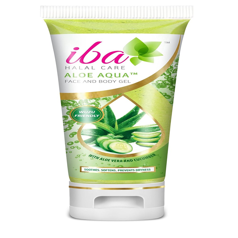 Iba Halal Care Aloe Aqua Face and Body Gel, 100g