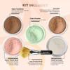 5pc KIT w/FACE BRUSH (COCOA) Mineral Makeup Set Full Size Powder Bare Skin Matte Foundation view 2