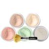 5pc KIT w/FACE BRUSH (LIGHT) Mineral Makeup Set Full Size Powder Bare Skin Matte Foundation view 1