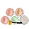 5pc KIT w/FACE BRUSH (LIGHT TAN) Mineral Makeup Set Full Size Powder Bare Skin Matte Foundation view 1