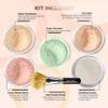 5pc KIT w/FACE BRUSH (LIGHT TAN) Mineral Makeup Set Full Size Powder Bare Skin Matte Foundation view 2