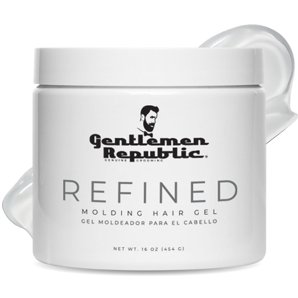 Gentlemen Republic 16oz Refined Hair Gel - 24 Hour High Hold & Shine