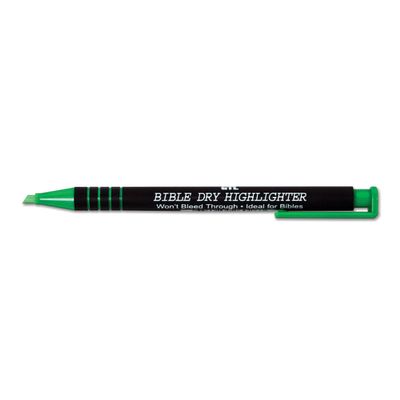 G T Luscombe 99026X Highlighter Bible Dry Green