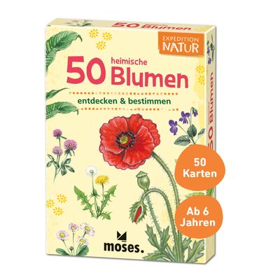 50 heimische Blumen entdecken & bestimmen