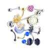 BodyJewelryOnline Randomly Picked Body Jewelry Pack [30 Pieces: Belly/Nose/Nipple/Tongue/Ear/Lip Rings], Mixed Styles/Designs, Plugs/Bars/Belly/Industrial/Acrylic/316L Surgical Steel Jewelry view 4