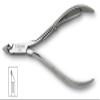 3 Claveles 12104 Cuticle Pliers 10 cm with Mouth 3 mm Court view 1