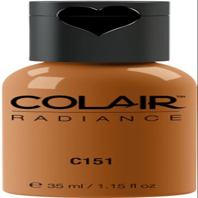 Dinair Airbrush Makeup Foundation | Dark Olive | Colair RADIANCE: Satin | 1.15 oz