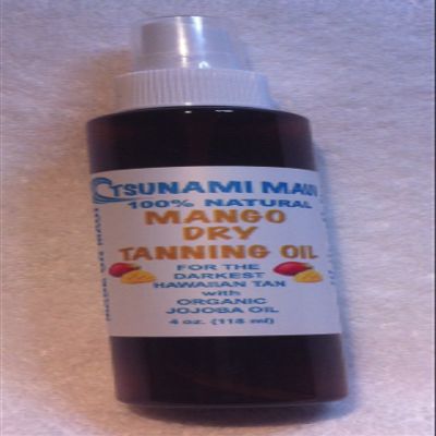 TSUNAMI MAUI 100% Natural Mango Dry Tanning Oil