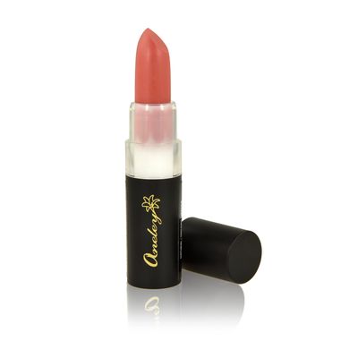 Aneley Cosmetics Vegan Lipstick Organic Natural Gluten Free Cruelty Free Moisturizing Nourishing balm Mineral Based lipstick Infused With Powerful Antioxidant Oils vibrant shades (Radiant Rose)