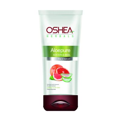 Oshea Aloepure Aloevera & Basil Face Wash