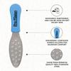 ForPro Pro Fusion Stainless Steel Pedi File - Coarse, Double-Sided Professional Quality - Blue Handle Pedicure File for Heels and Feet - 8.25 L view 4