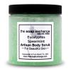 The Soap Exchange Sea Salt Body Scrub - Eucalyptus & Spearmint Scent - Hand Crafted 8 fl oz / 240 ml Natural Artisan Skin Care, Shea Butter, Exfoliate, Moisturize, & Protect. Made in the USA. view 1