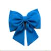 Cotton Cheer Hair Bows (Medium Size) (Barrette, Aqua Teal) view 1