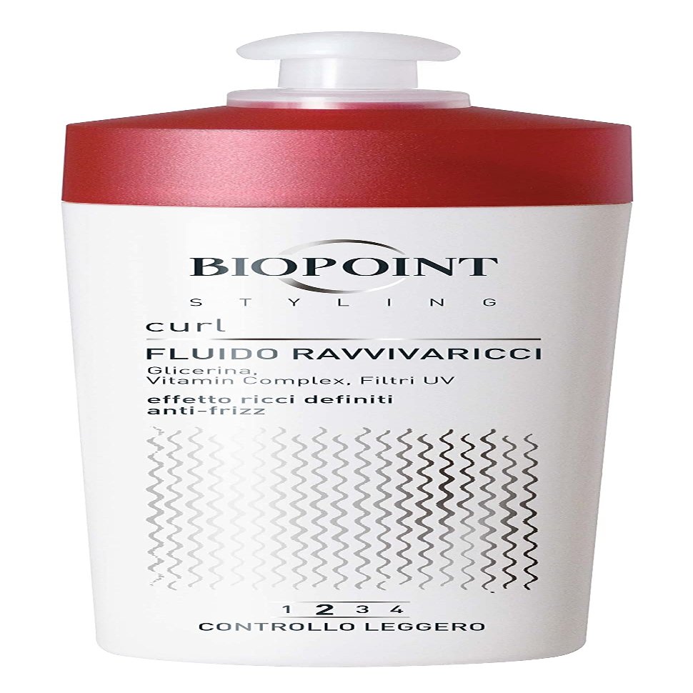 BIOPOINT Styling Curl Fluido ravvivaricci Anti Fizz, Light seal check n 2, 6.7 Fl Oz, Made in Italy [italian import]