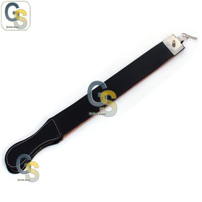 G.S CLASSIC SHAVE STRAIGHT RAZOR AND LEATHER STROP STRAP