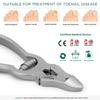 Toenail Clippers by Blizzard - Podiatrist Double Action Mycotic Nail Nipper - 4.75 inch Cantilever Nail Cutter German Forged Heavy Duty - Barrel Spring Model view 3