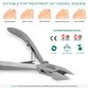Ingrown Nail Clippers for Men with Ingrown Toenails  Blizzard Podiatrist Toenail Clipper Set German Forged (15cm - Arrow Point - Smooth) view 4