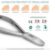 Diabetic Nail Clippers for Men with Thick Ingrown Toenails  Blizzard Podiatrist Toenail Clipper Set German Forged  5.5 inch Concave Head Nail Cutter view 3
