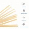ForPro Professional Collection Premium Wood Applicators, Non-Sterile, Hair Removal Waxing, Petite, 4.5 L x .375 W, 500-Count view 4